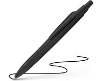 Schneider stylo bille Reco, pointe moyenne, encre noir, noir