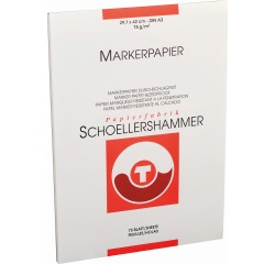 Markerblok Schoellershammer A3 75gr wit