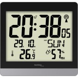 Technoline klok WS 8014, digitaal, radiogestuurd, ft 20 x 2,9 x 18,9 cm