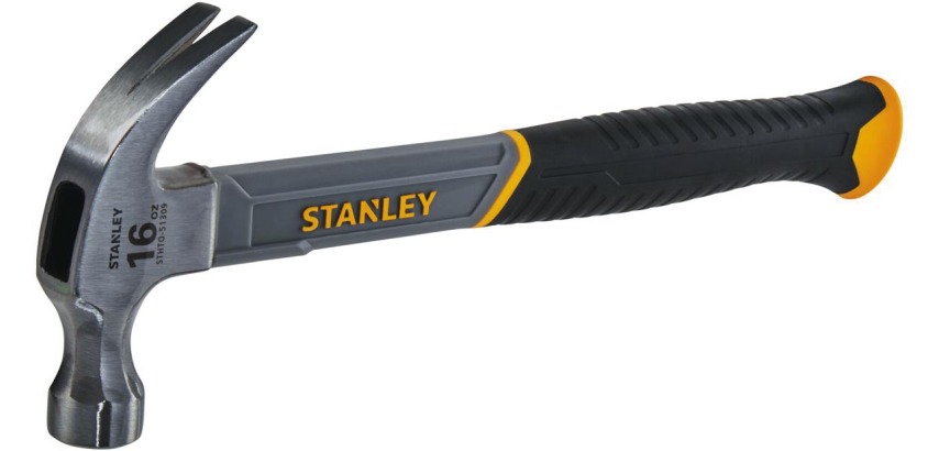 Stanley claw hammer, fiberglass, 450 g