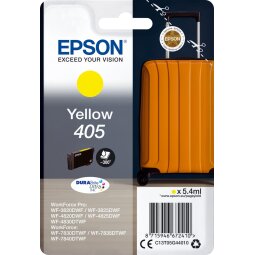 Epson singlepack yellow 405 durabrite ultra ink