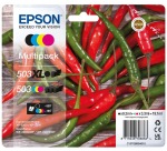Epson ink cartridge 503XL/503, 165 - 550 pages, OEM C13T09R94010, 4 colors
