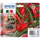 Epson cartouche d'encre 503XL/503, 165 - 550 pages, OEM C13T09R94010, 4 couleurs