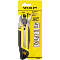 Stanley cutter avec molette de verrouillage MPP Quick Snap 18 mm