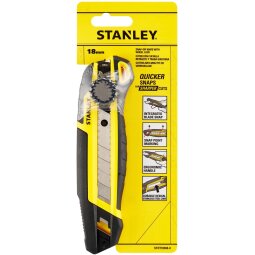 Stanley cutter met schroefknop MPP Quick Snap 18 mm