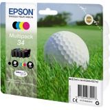 Epson cartouche d'encre 34, 300 - 350 pages, OEM C13T34664010, 4 couleurs