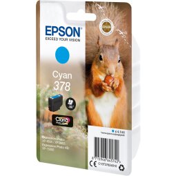 Epson inktcartridge 378, 360 pagina's, OEM C13T37824010, cyaan