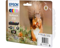 Epson Multipack 378 - 6er-Pack - Schwarz, Gelb, Cyan, Magenta, hellmagentafarben, hell Cyan - original - Tintenpatrone