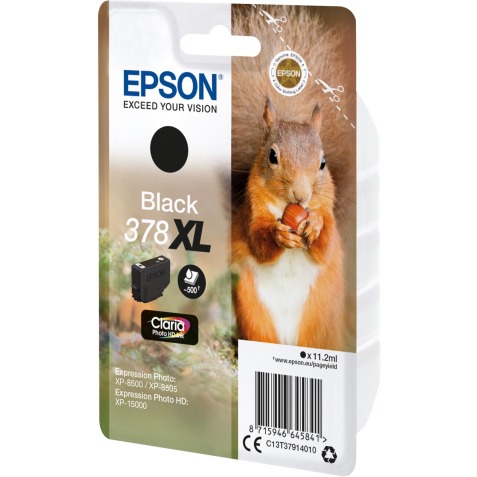 Epson 378XL - XL - black - original - ink cartridge