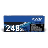 Brother toner, 3.000 pages, OEM TN-248XLBK, noir