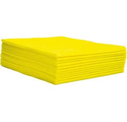 Universal cloth, 1/4 fold, 30 x 33 cm, yellow, box of 150 pieces