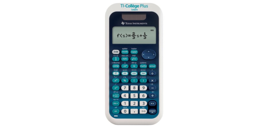 Texas calculatrice scientifique TI-College Plus