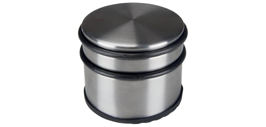 Butoir de porte métal chromé 1100g