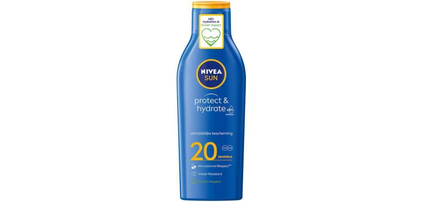 Nivea Sun zonnebrandcrème Protect & Hydrate SPF 20, fles van 200 ml