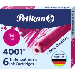 Pelikan inktpatronen 4001 roze