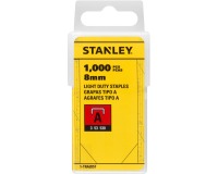 Stanley nietjes type A, 8 mm, doos van 1.000 nietjes
