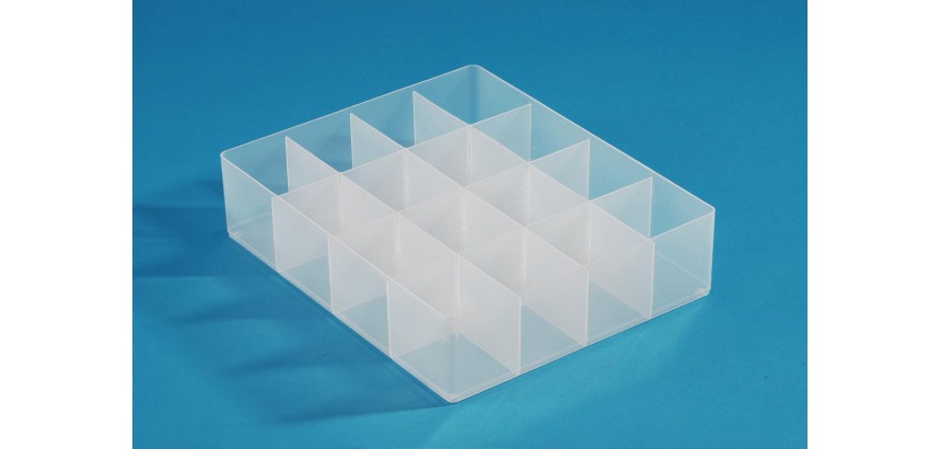 Really Useful Box, divider with 16 compartments, transparent