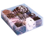 Really Useful Box, diviseur avec 12 compartiments, transparent