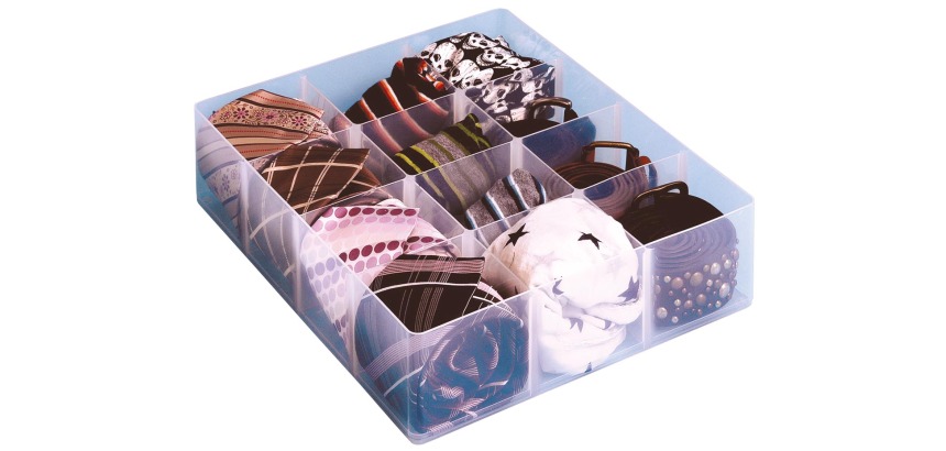 Really Useful Box, diviseur avec 12 compartiments, transparent