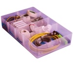 Really Useful Box divider, with 7 compartments for 9L, transparent