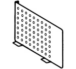 Bisley vertikaler Fachtrenner aus Metall, 4er-Pack