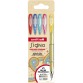 Uni-ball roller Signo Glitter, pointe large, couleurs assorties, étui de 5 pièces