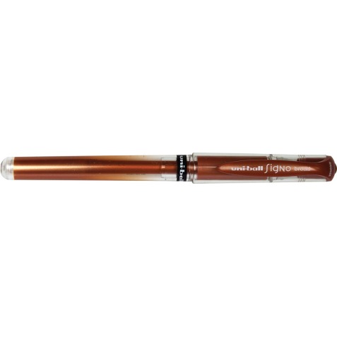 Uni-ball roller Signo Broad Creative, pointe large, bronze