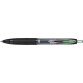Uni-ball roller Signo RT207, medium punt, groen
