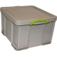 Really Useful Box boîte de rangement 42 l, recyclé, gris