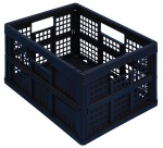 Bac de rangement Really Useful 45 litres 570x390x285mm pliable noir