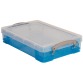 Really Useful Box opbergdoos 4 liter, transparant blauw