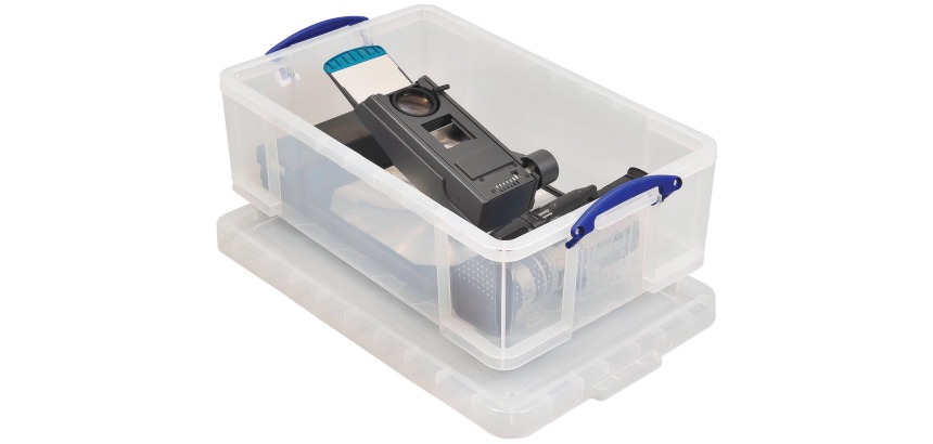 Really Useful Box storage box 50 l, transparent