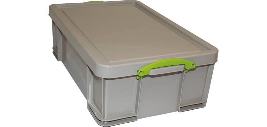 Really Useful Box opbergdoos 50 liter, gerecycleerd, grijs