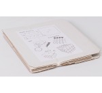 Really Useful Box storage box, 60 L, with insert, transparent