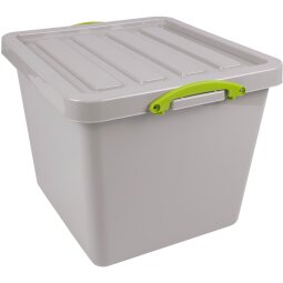 Really Useful Box Recycled opbergdoos 60 l, nestbaar, grijs