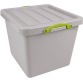 Really Useful Box Recycled boîte de rangement 60 l, emboîtable, gris