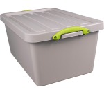 Really Useful Box Recycled storage box 61 L, stackable, grey