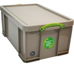 Really Useful Box storage box 64 L, recycled, grey