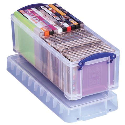 Really Useful Box boîte de rangement 6,5 l, transparent