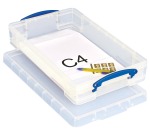 Really Useful Box boîte de rangement 6 l, transparent