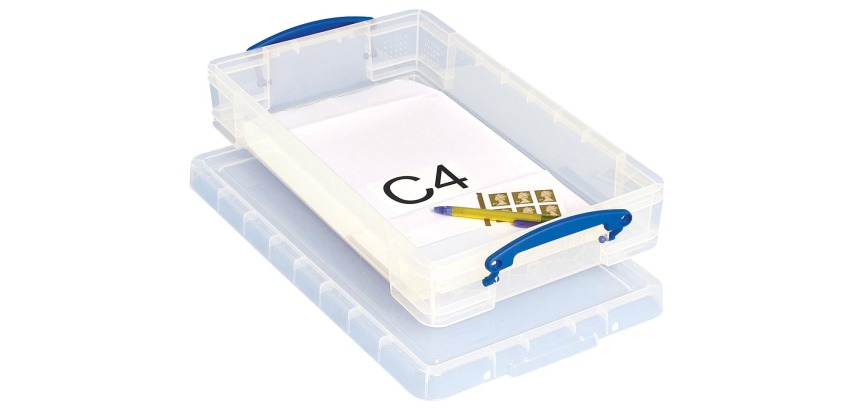Really Useful Box storage box 6 L, transparent