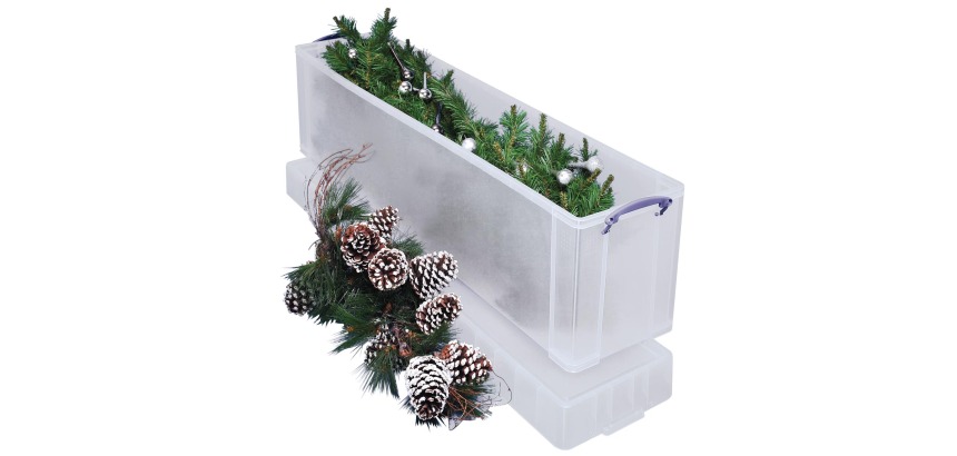 Really Useful Box 77 L storage box, transparent