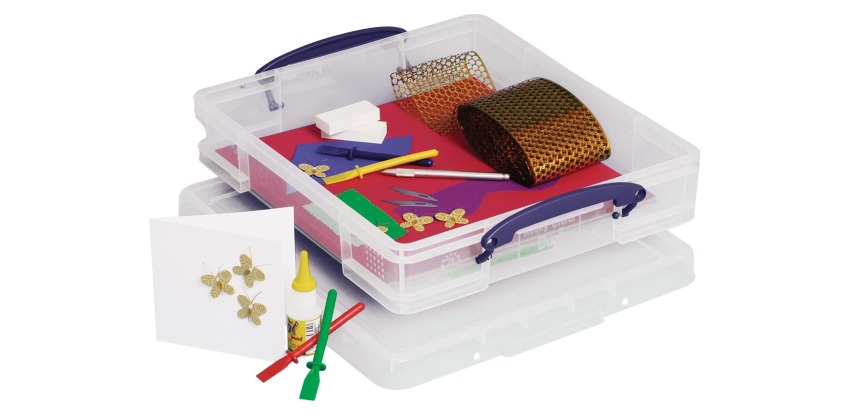 Really Useful Box boîte de rangement 7 l, transparent