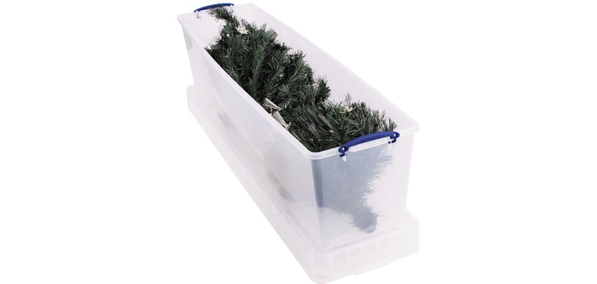 Really Useful Box opbergdoos 81 l, nestbaar, transparant