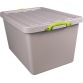 Really Useful Box Recycled boîte de rangement 96 l, emboîtable, gris