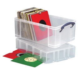 Really Useful Box storage box 9 L, XL lid, transparent