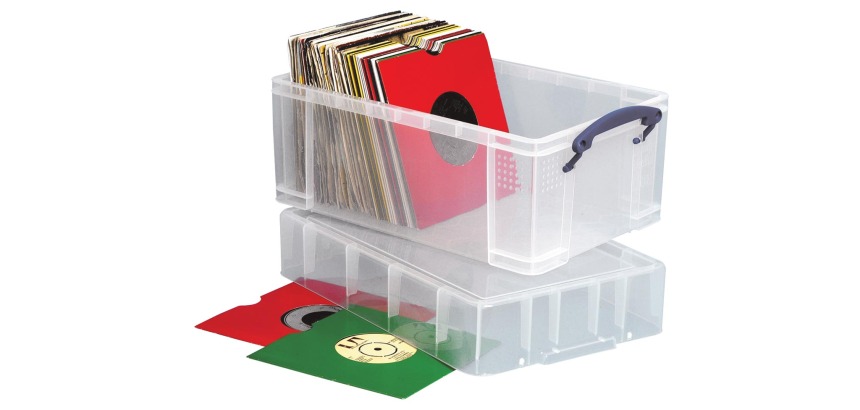 Really Useful Box storage box 9 L, XL lid, transparent