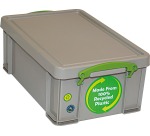 Really Useful Box boîte de rangement 9 l, recyclé, gris