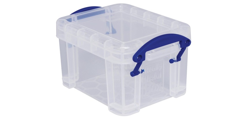 Really Useful Box 0.14 L, transparent