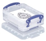 Really Useful Box porte-cartes de visite 0,2 l, transparent